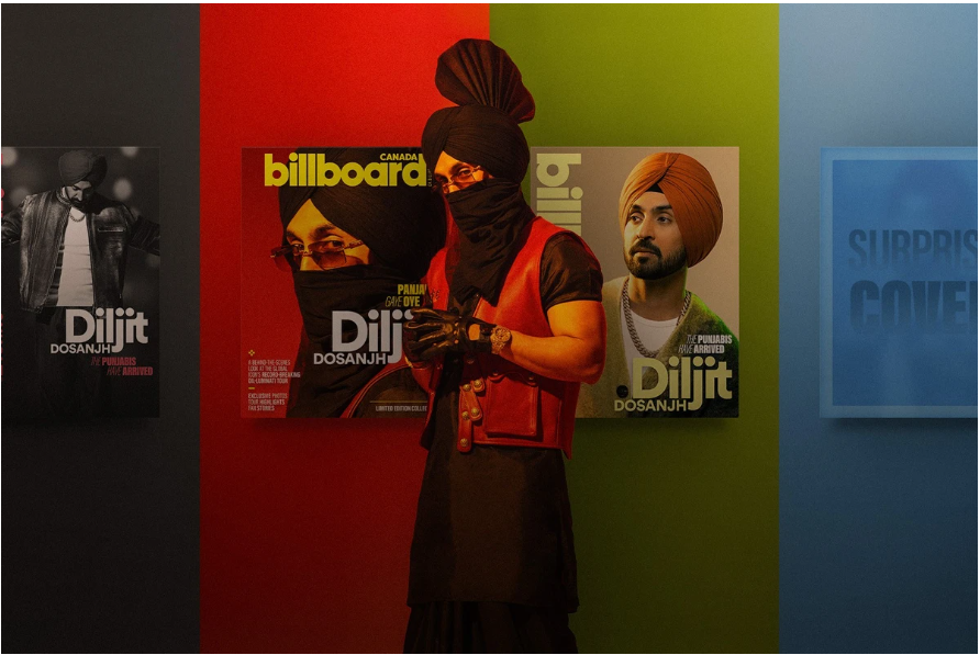 Diljit Dosanjh作为加拿大公告牌封面上的第一位艺术家创造了历史